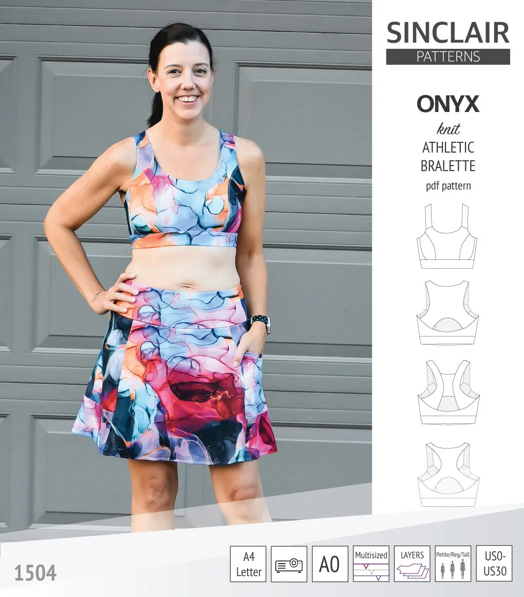 Onyx wireless athletic bralette (PDF)