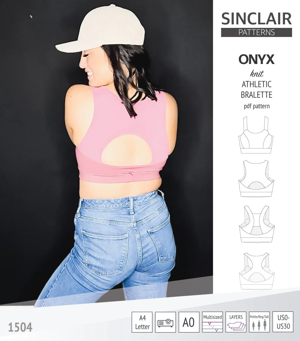 Onyx wireless athletic bralette (PDF)