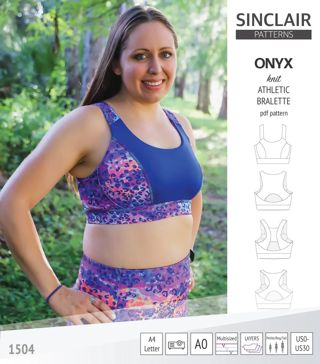 Onyx wireless athletic bralette (PDF)