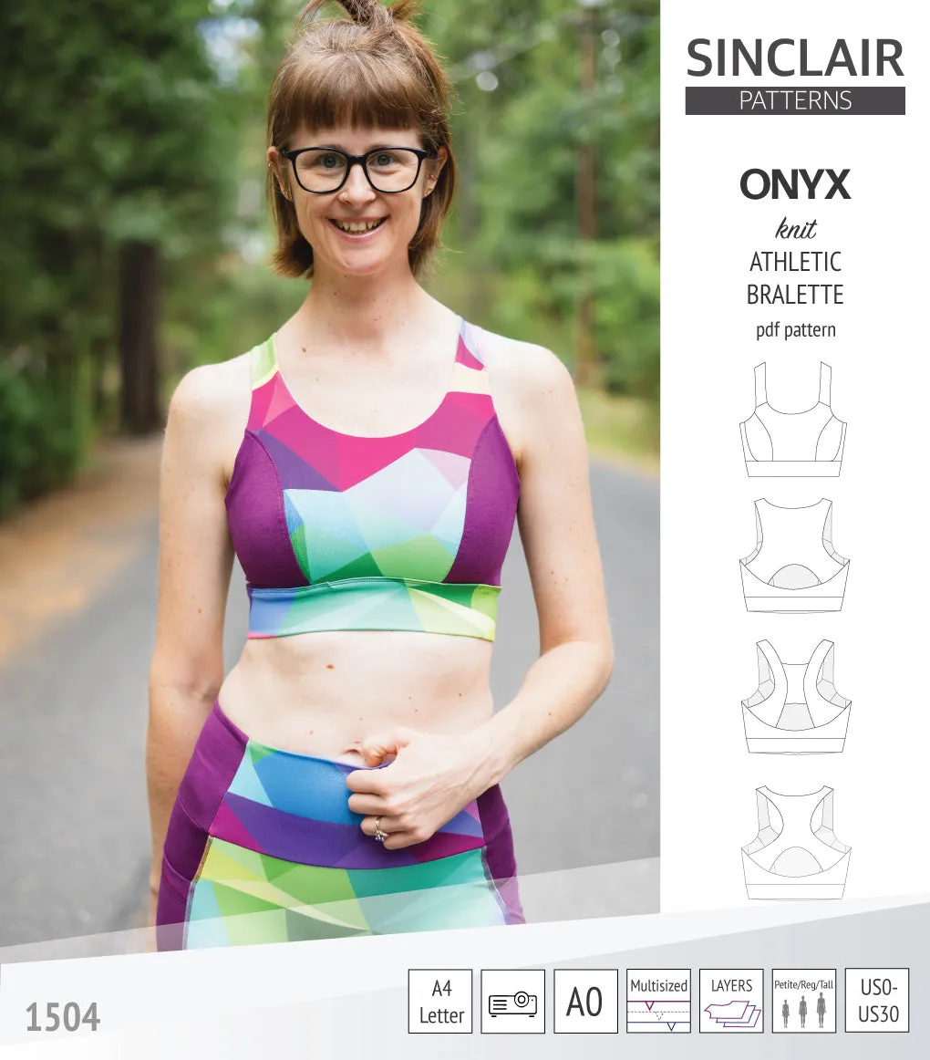 Onyx wireless athletic bralette (PDF)