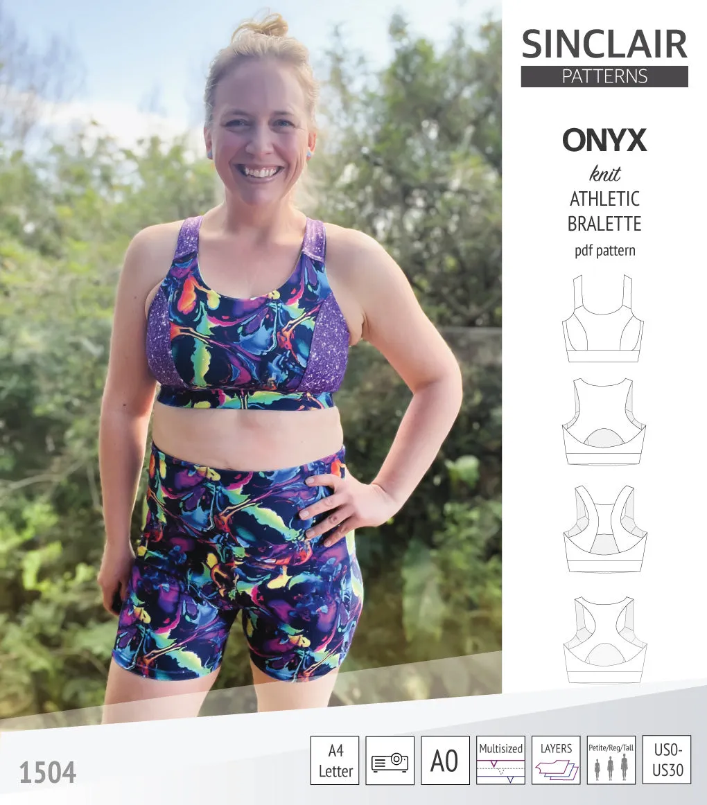 Onyx wireless athletic bralette (PDF)