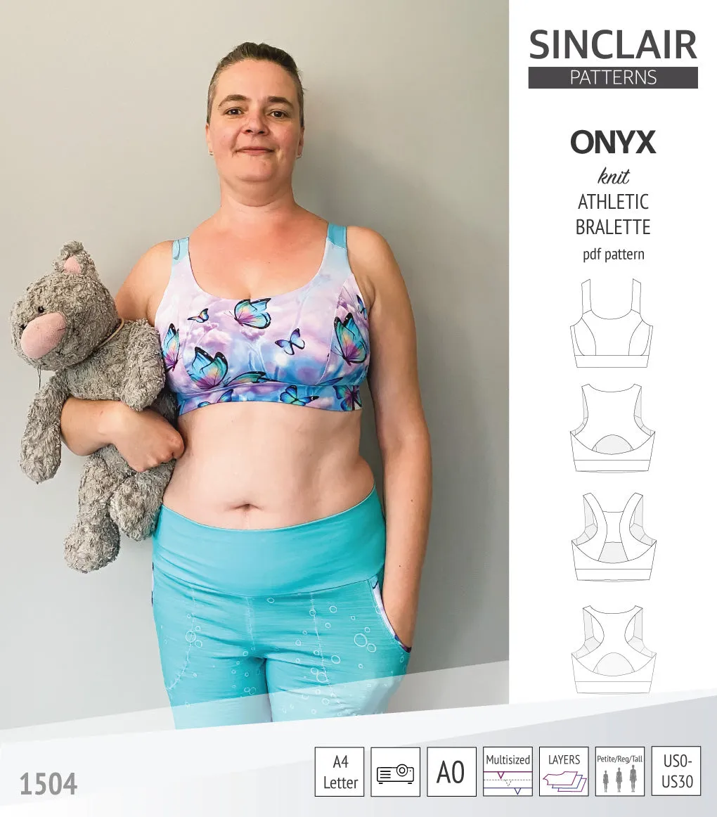 Onyx wireless athletic bralette (PDF)