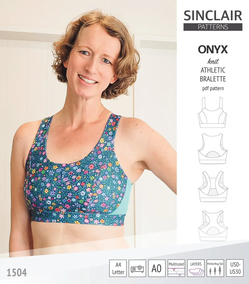 Onyx wireless athletic bralette (PDF)