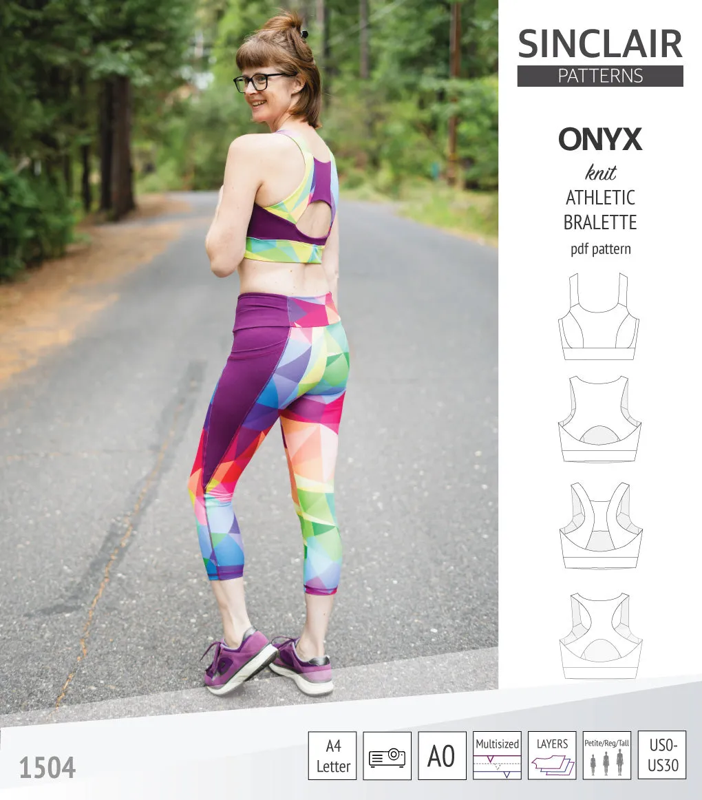 Onyx wireless athletic bralette (PDF)