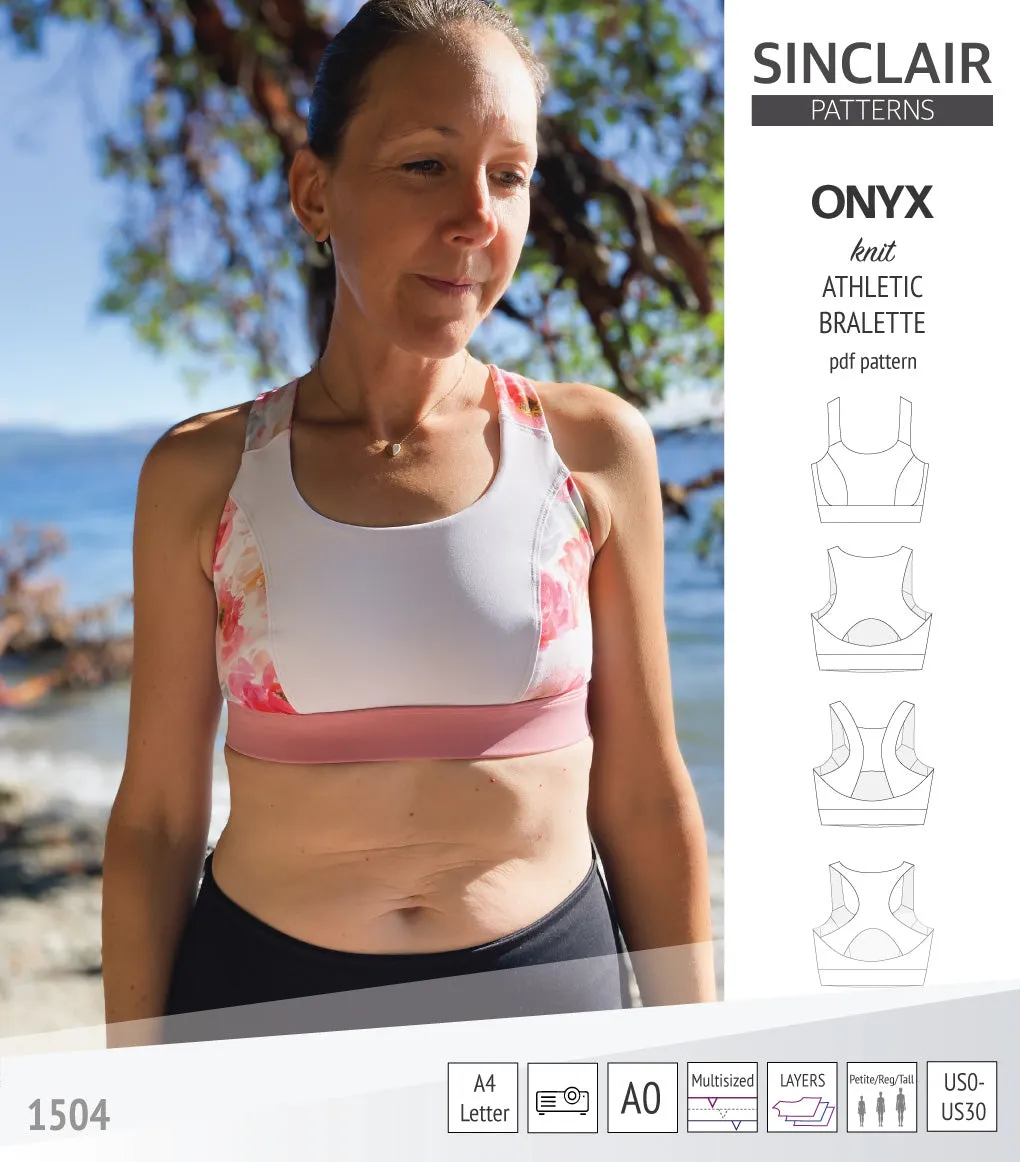 Onyx wireless athletic bralette (PDF)
