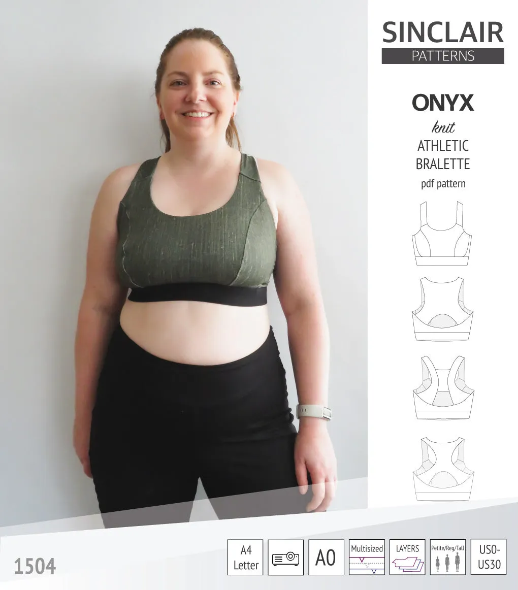 Onyx wireless athletic bralette (PDF)