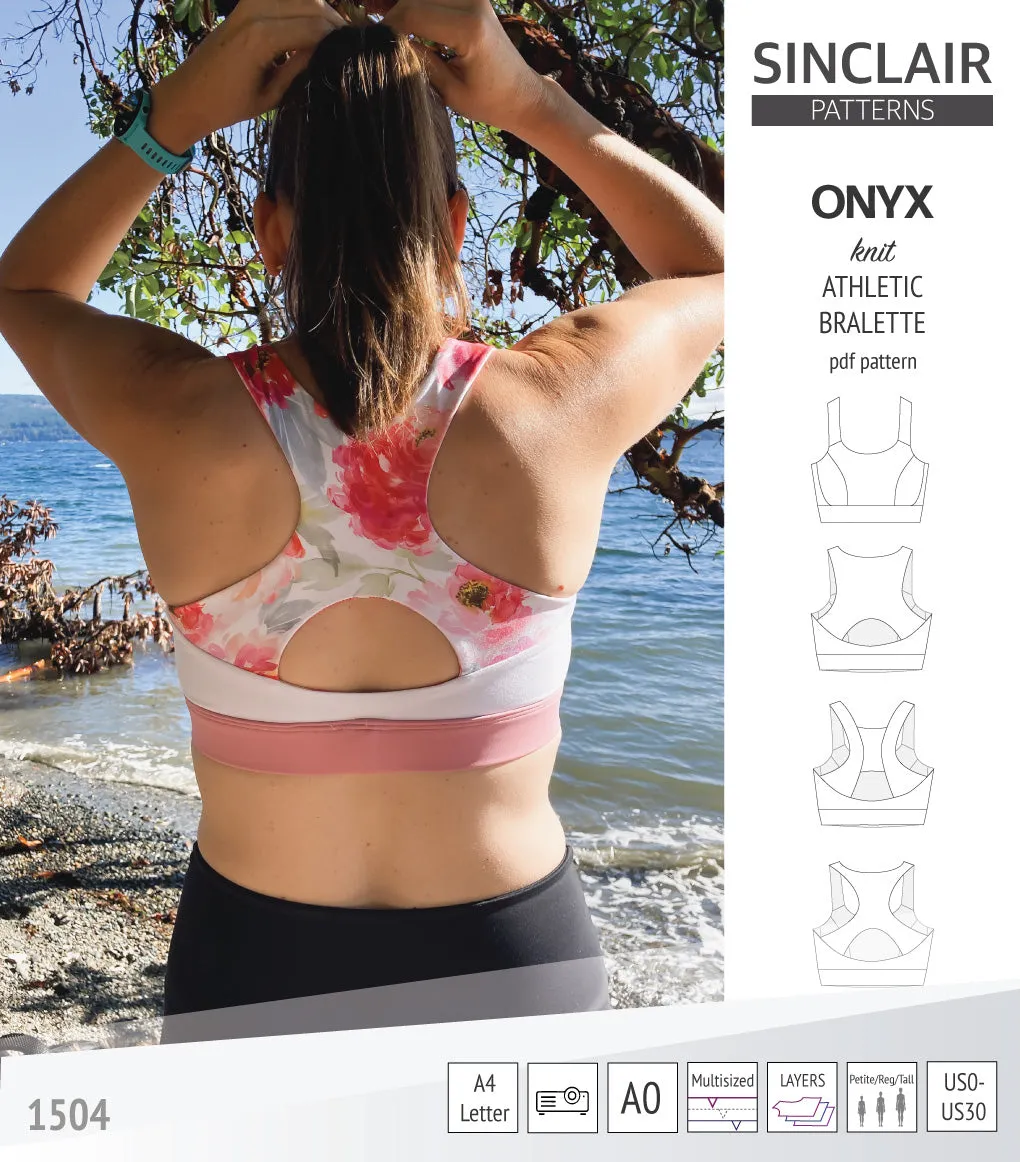 Onyx wireless athletic bralette (PDF)
