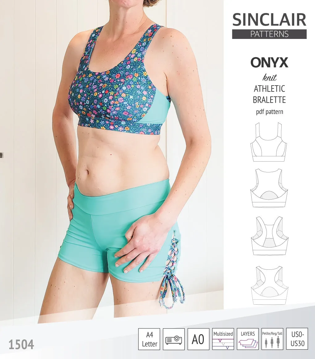 Onyx wireless athletic bralette (PDF)