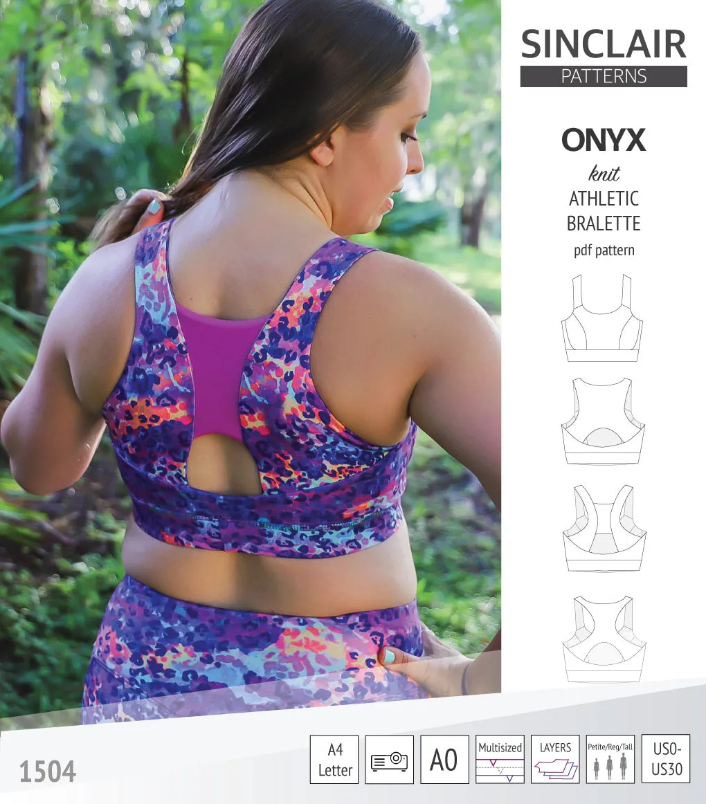 Onyx wireless athletic bralette (PDF)