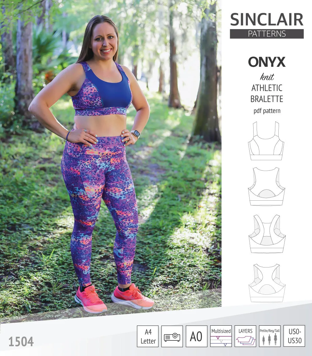 Onyx wireless athletic bralette (PDF)