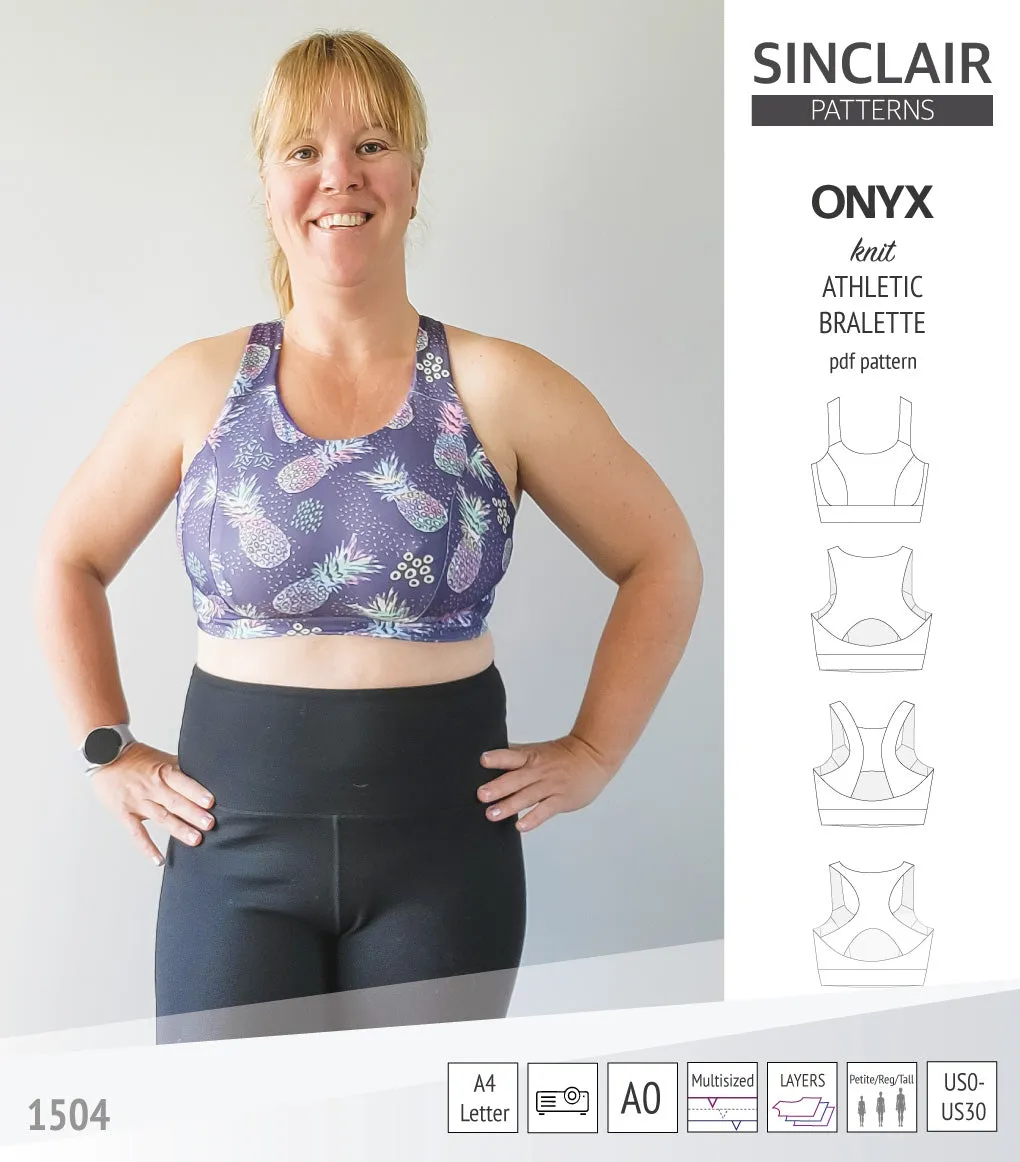Onyx wireless athletic bralette (PDF)