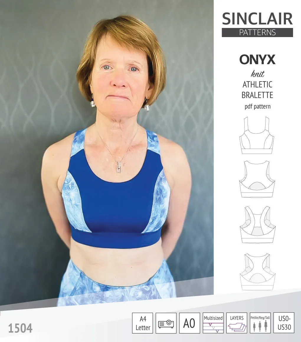 Onyx wireless athletic bralette (PDF)