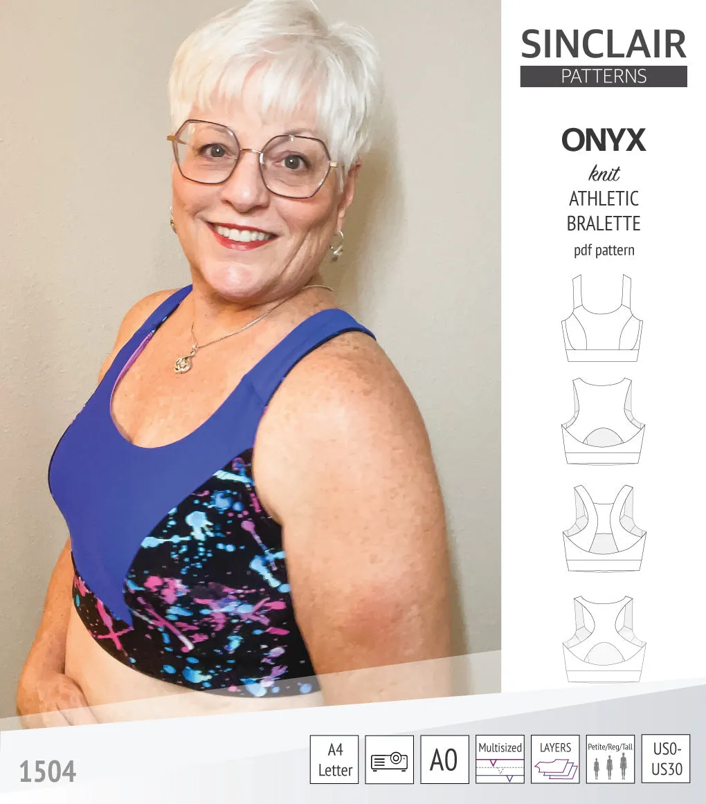 Onyx wireless athletic bralette (PDF)