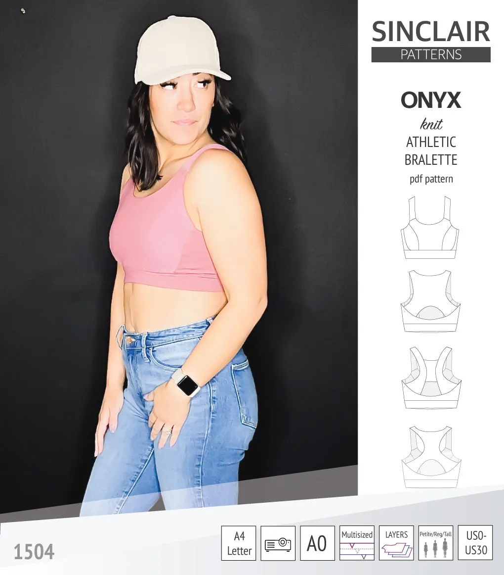 Onyx wireless athletic bralette (PDF)
