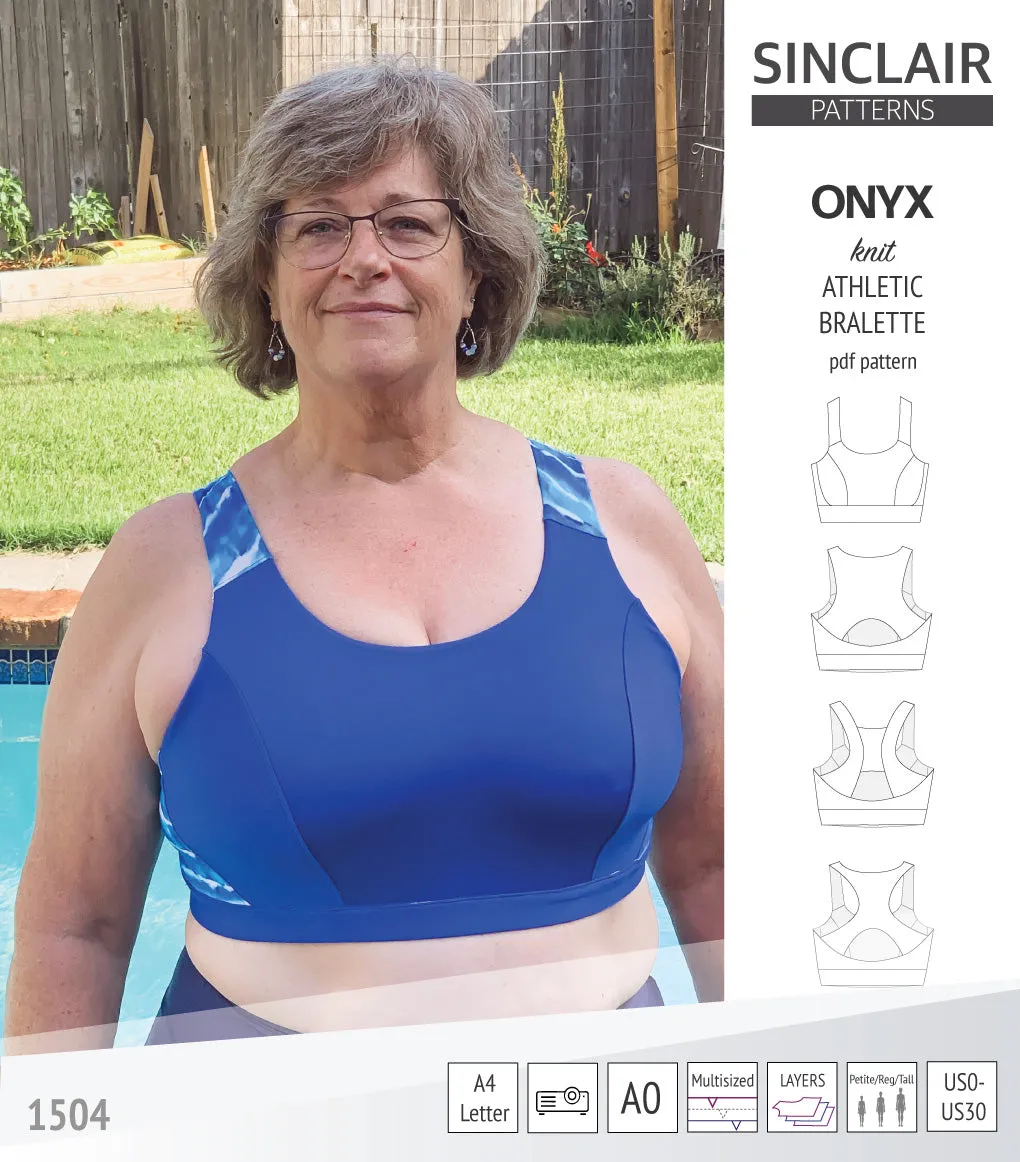 Onyx wireless athletic bralette (PDF)