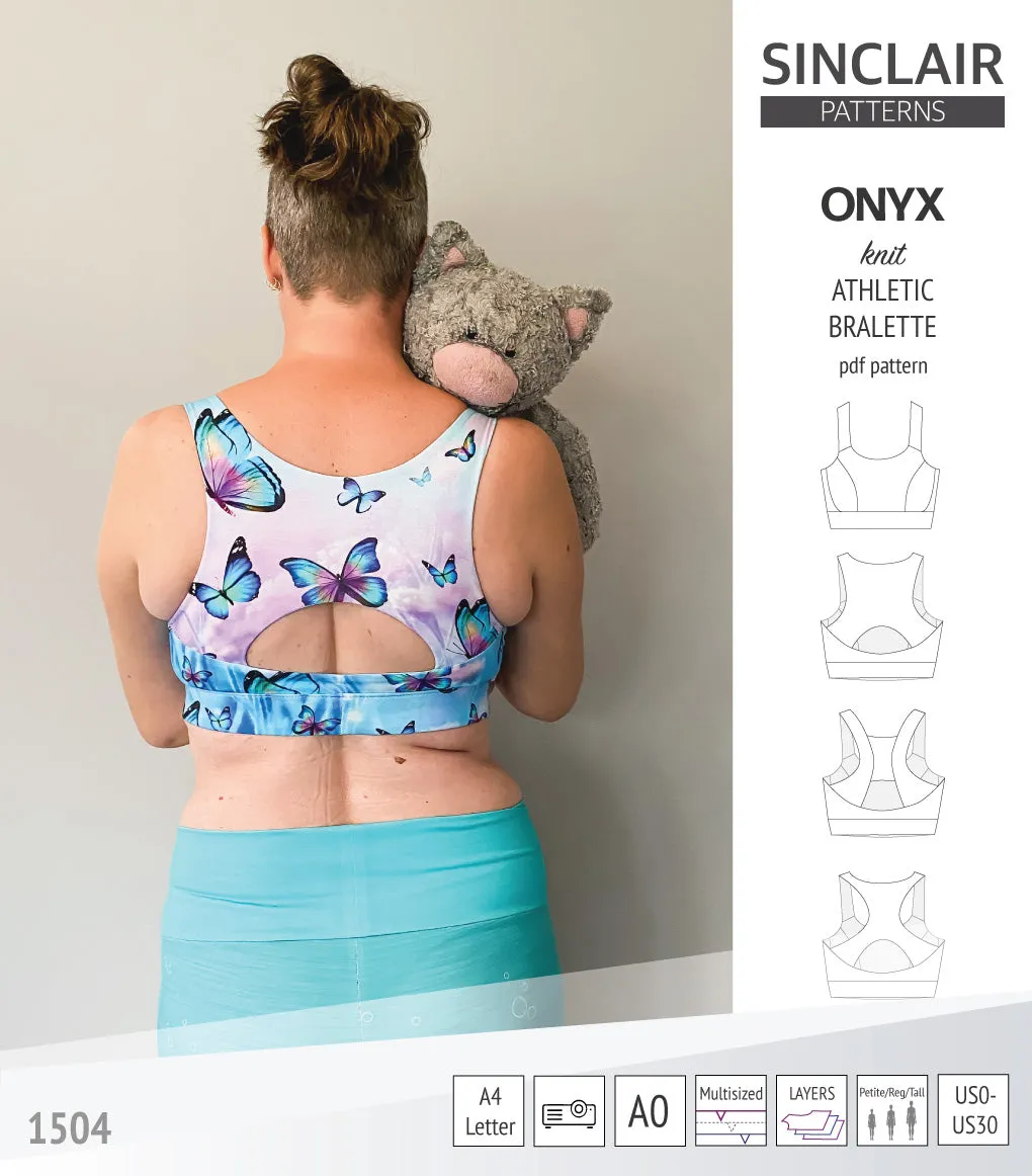 Onyx wireless athletic bralette (PDF)