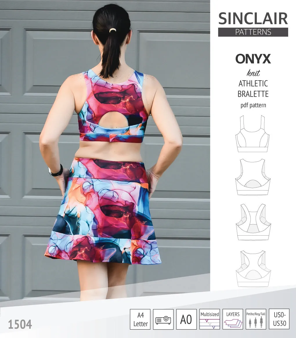 Onyx wireless athletic bralette (PDF)