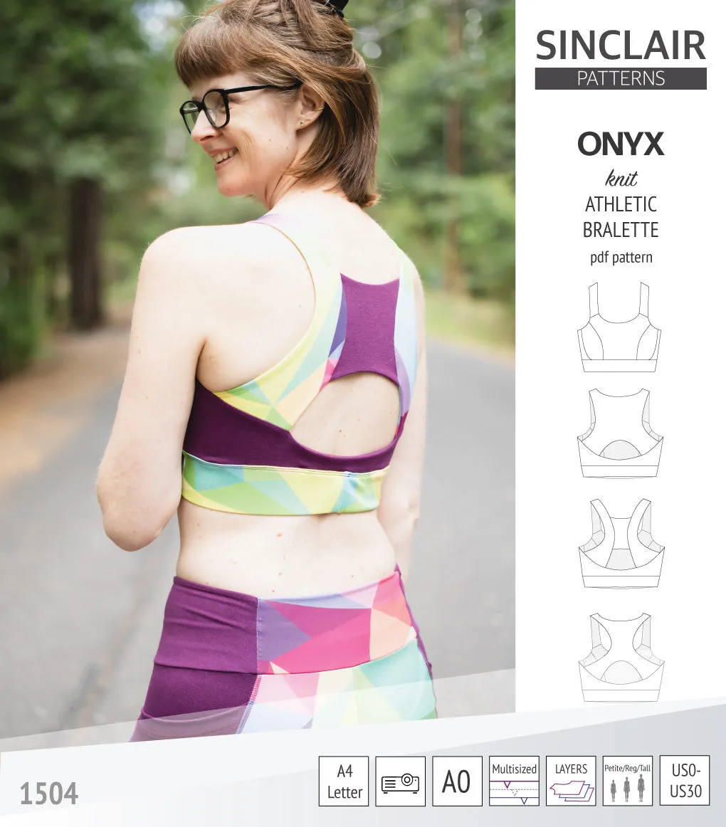 Onyx wireless athletic bralette (PDF)