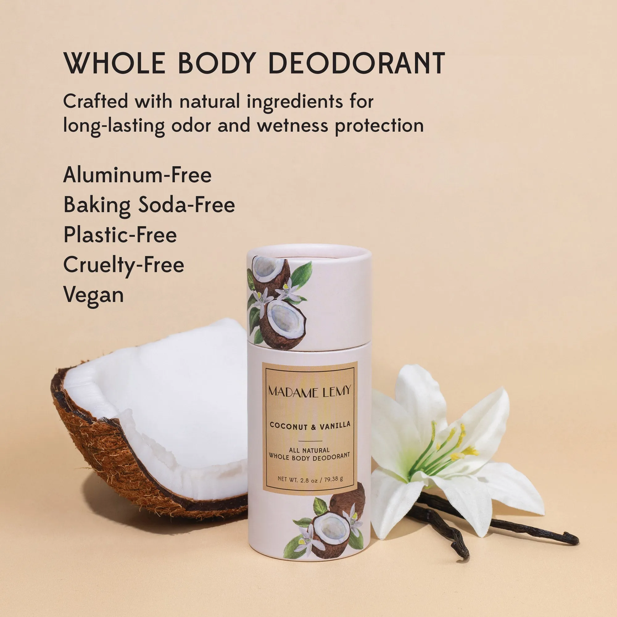 Orange & Coconut<br>Stick Deodorant Bundle