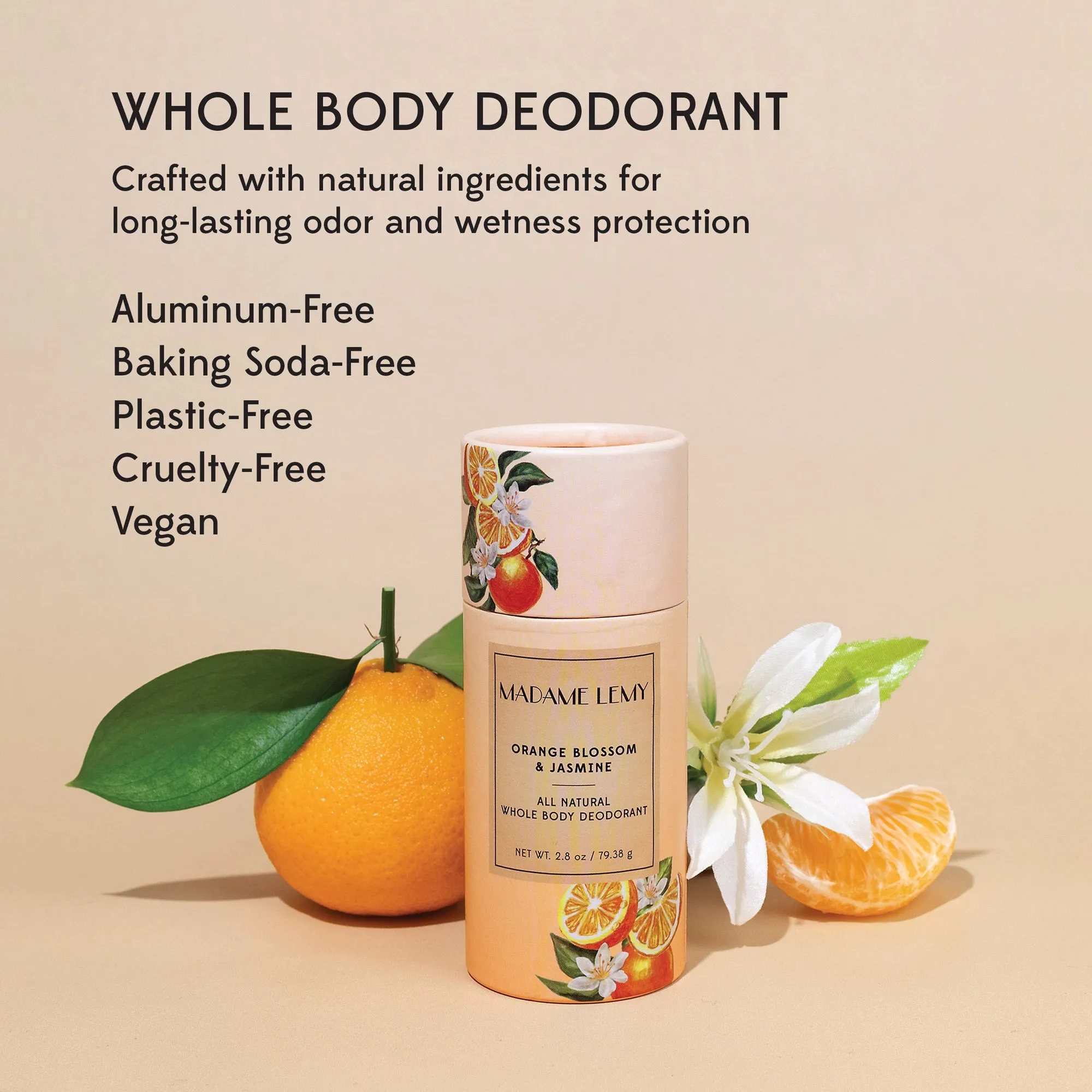 Orange & Coconut<br>Stick Deodorant Bundle