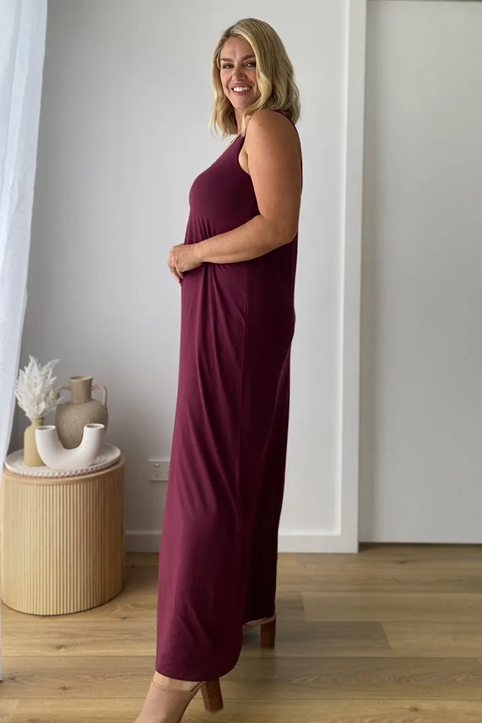 Organic Bamboo Maxi Maternity Dress