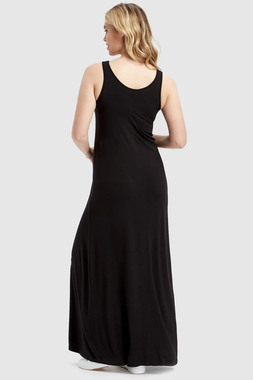 Organic Bamboo Maxi Maternity Dress