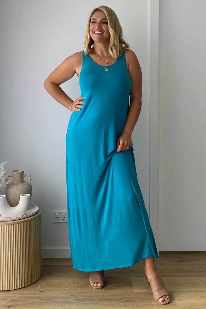 Organic Bamboo Maxi Maternity Dress