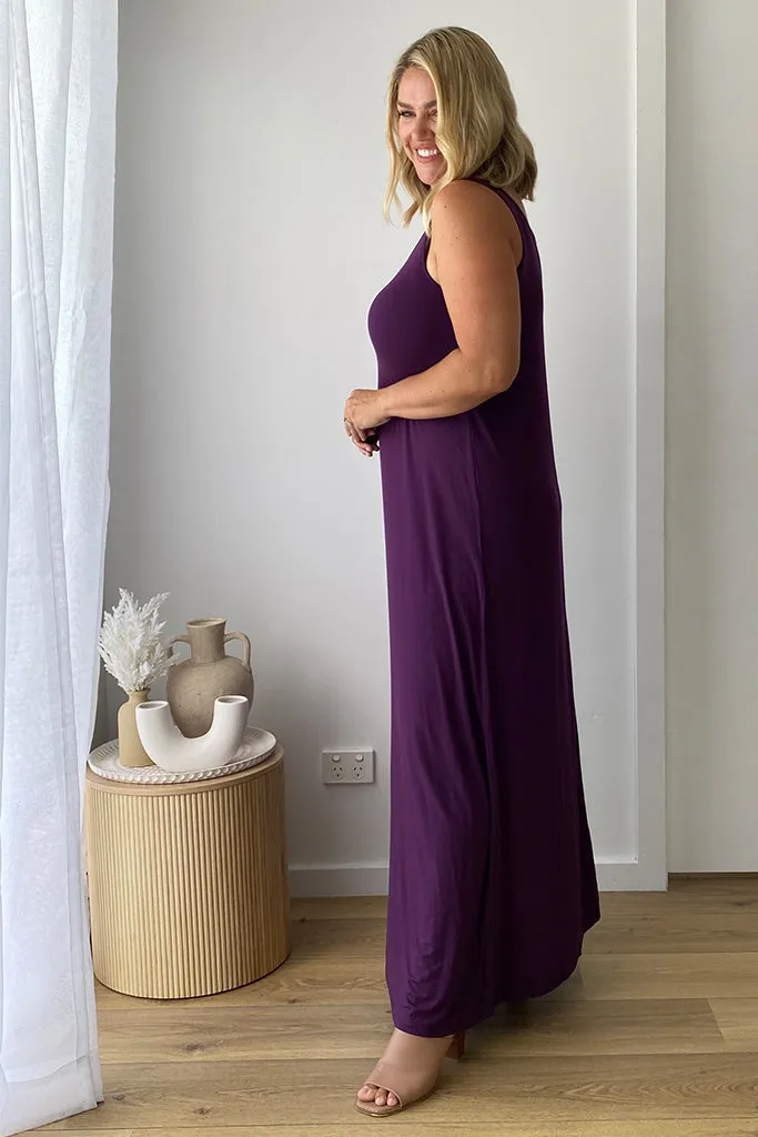 Organic Bamboo Maxi Maternity Dress