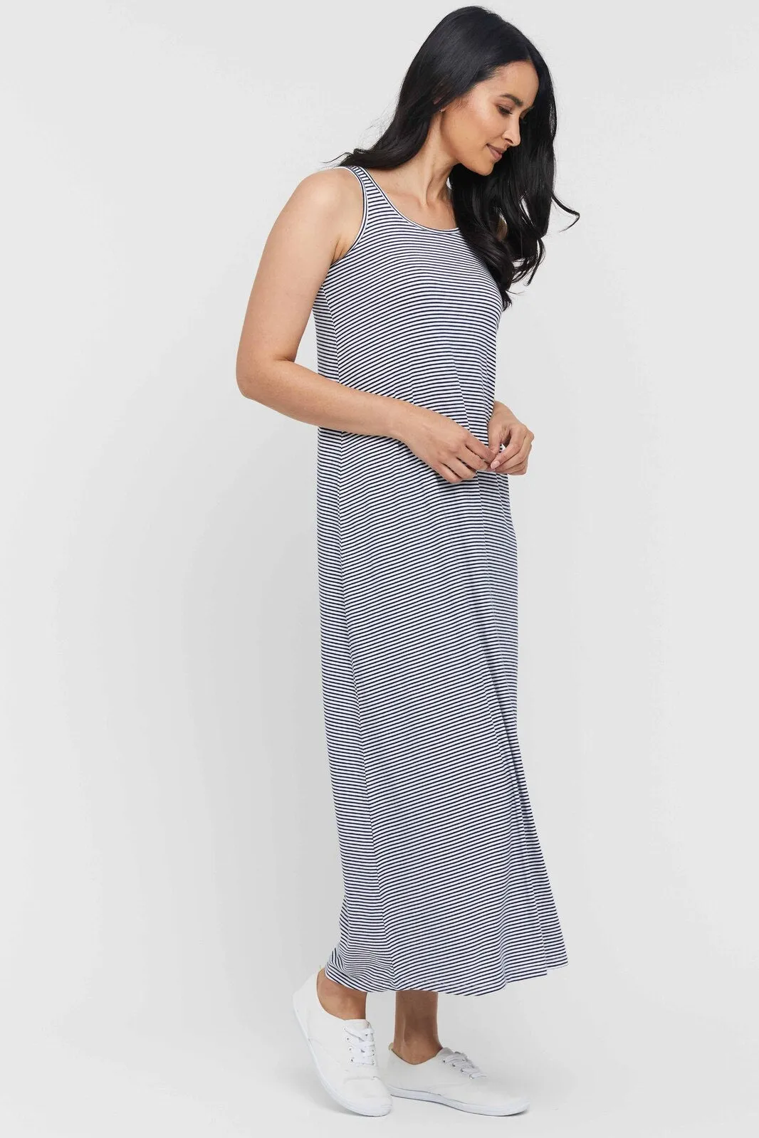 Organic Bamboo Maxi Maternity Dress