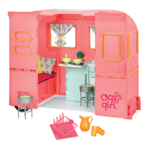 Our Generation R.V. Seeing You Camper Pink for 18" Doll