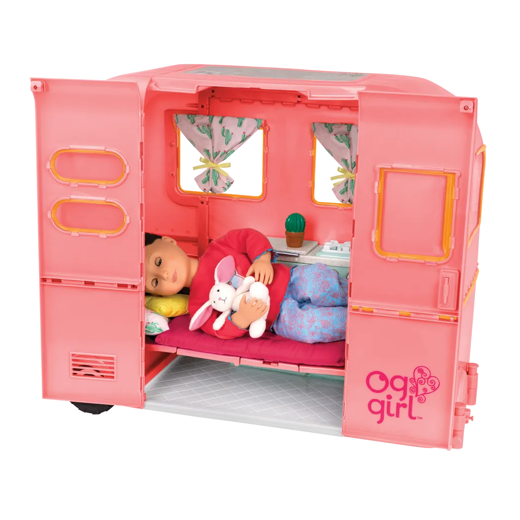 Our Generation R.V. Seeing You Camper Pink for 18" Doll