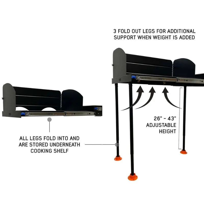 OVS Camp Cargo Box Kitchen With Slide Out Sink