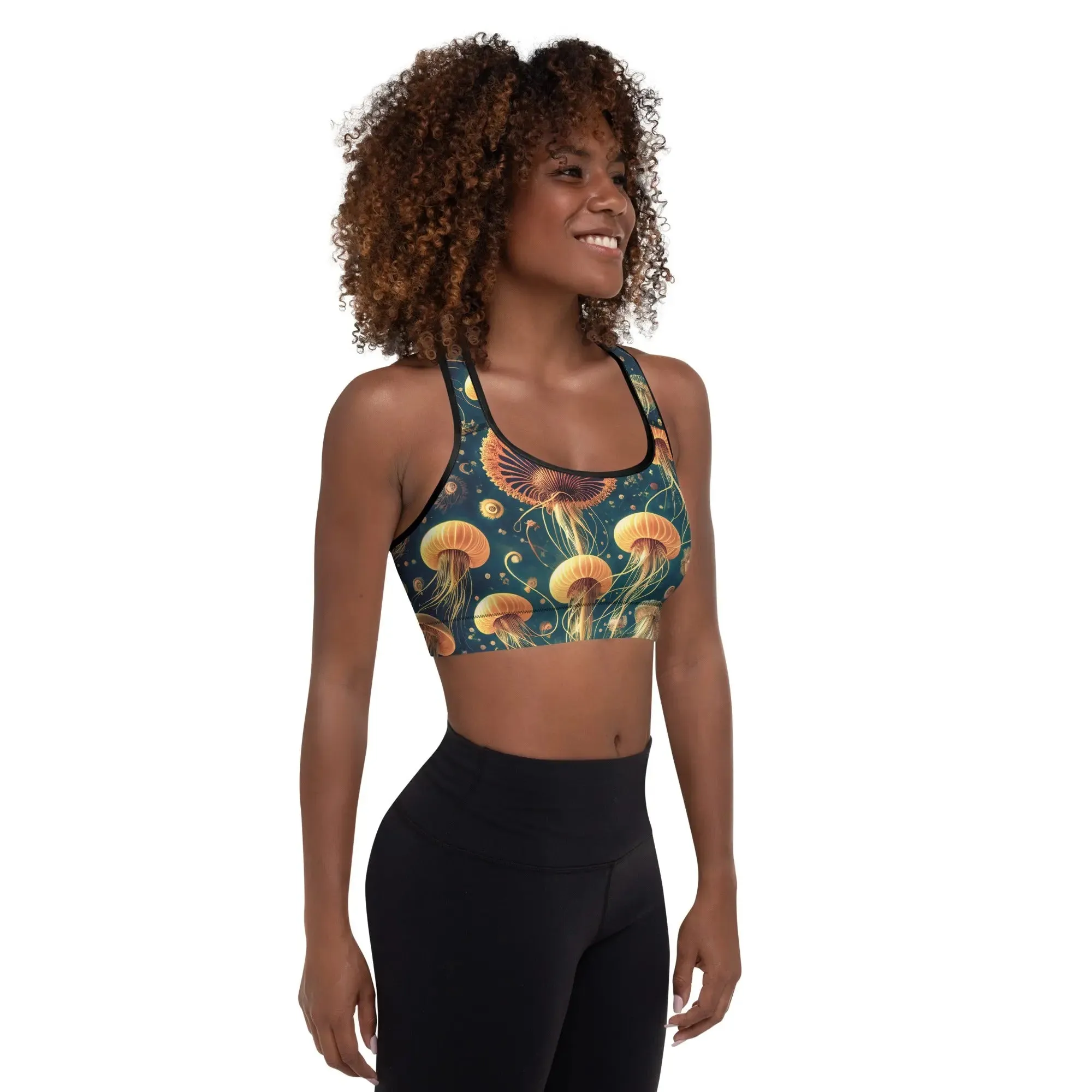 Padded Sports Bra - Eldritch Ballet
