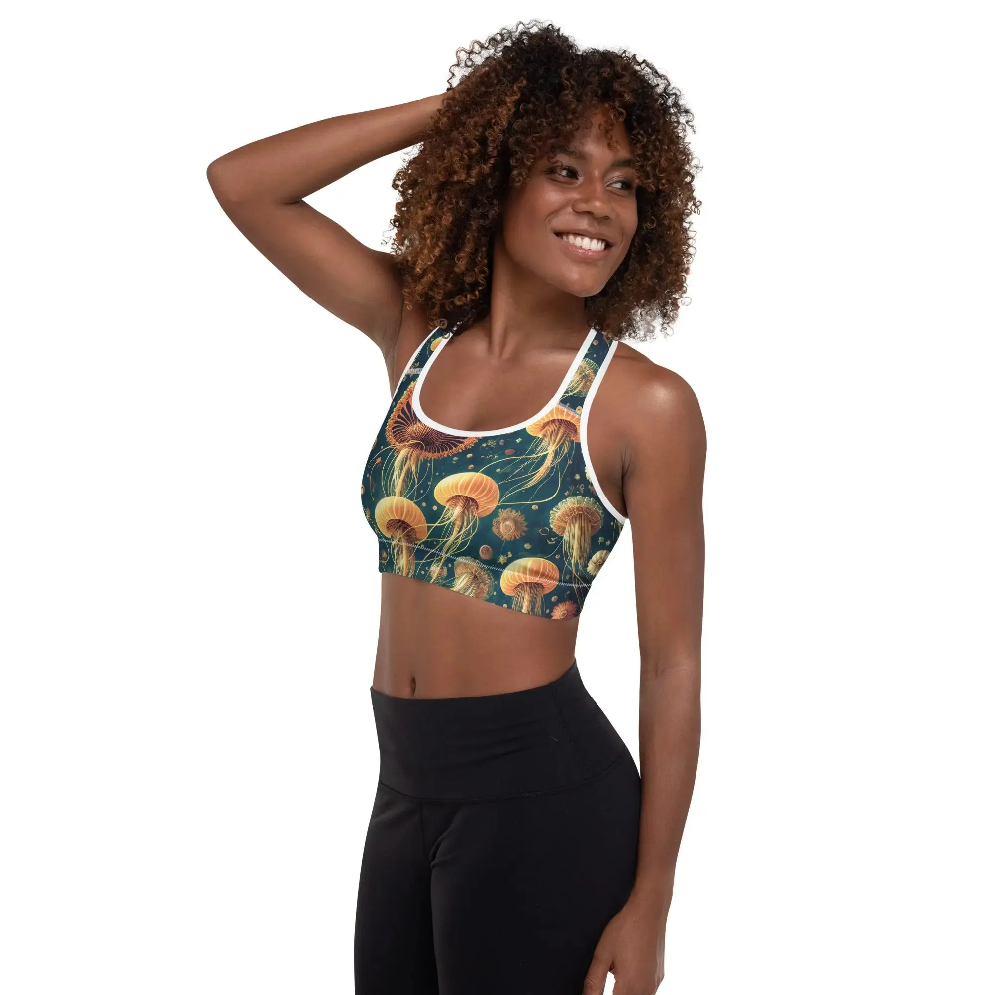 Padded Sports Bra - Eldritch Ballet