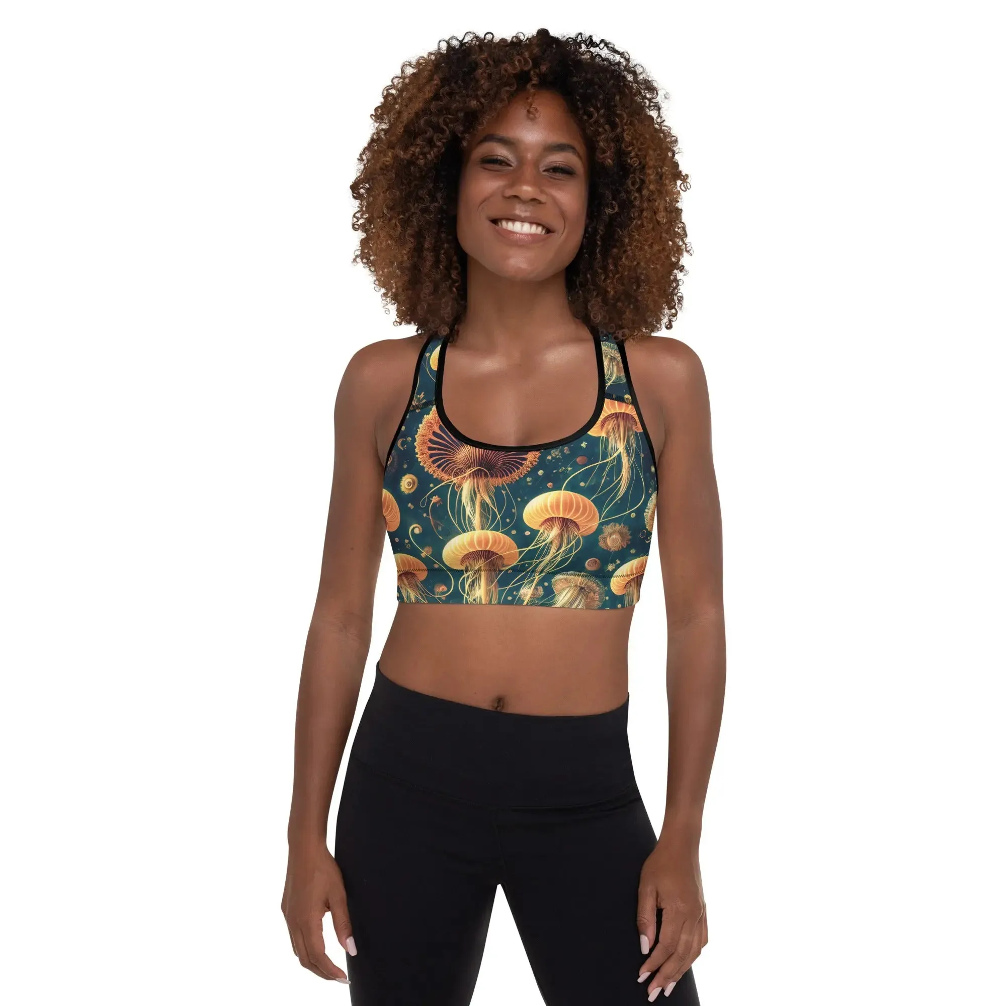 Padded Sports Bra - Eldritch Ballet