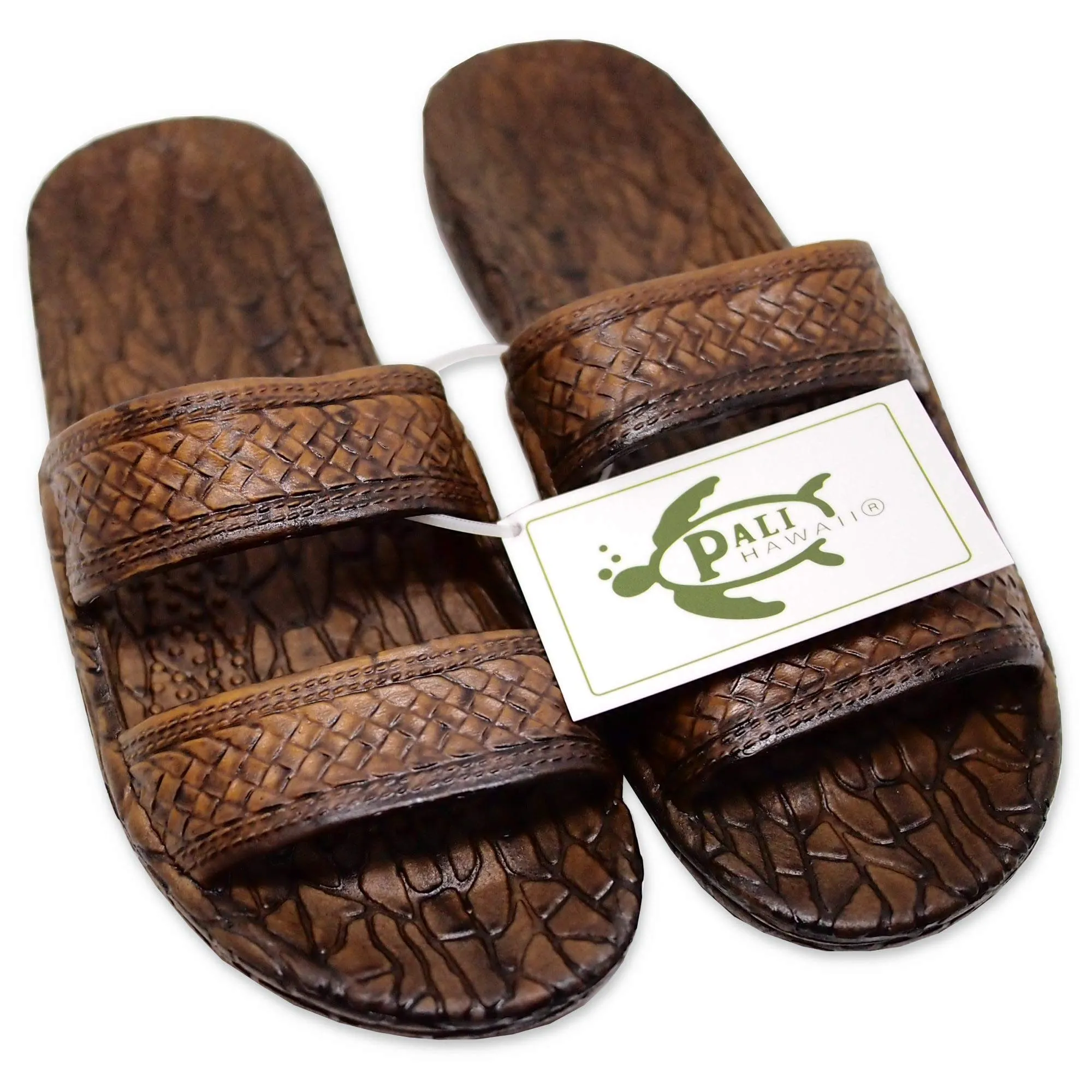 Pali Hawaii Light Brown JANDAL   Certificate of Authenticity