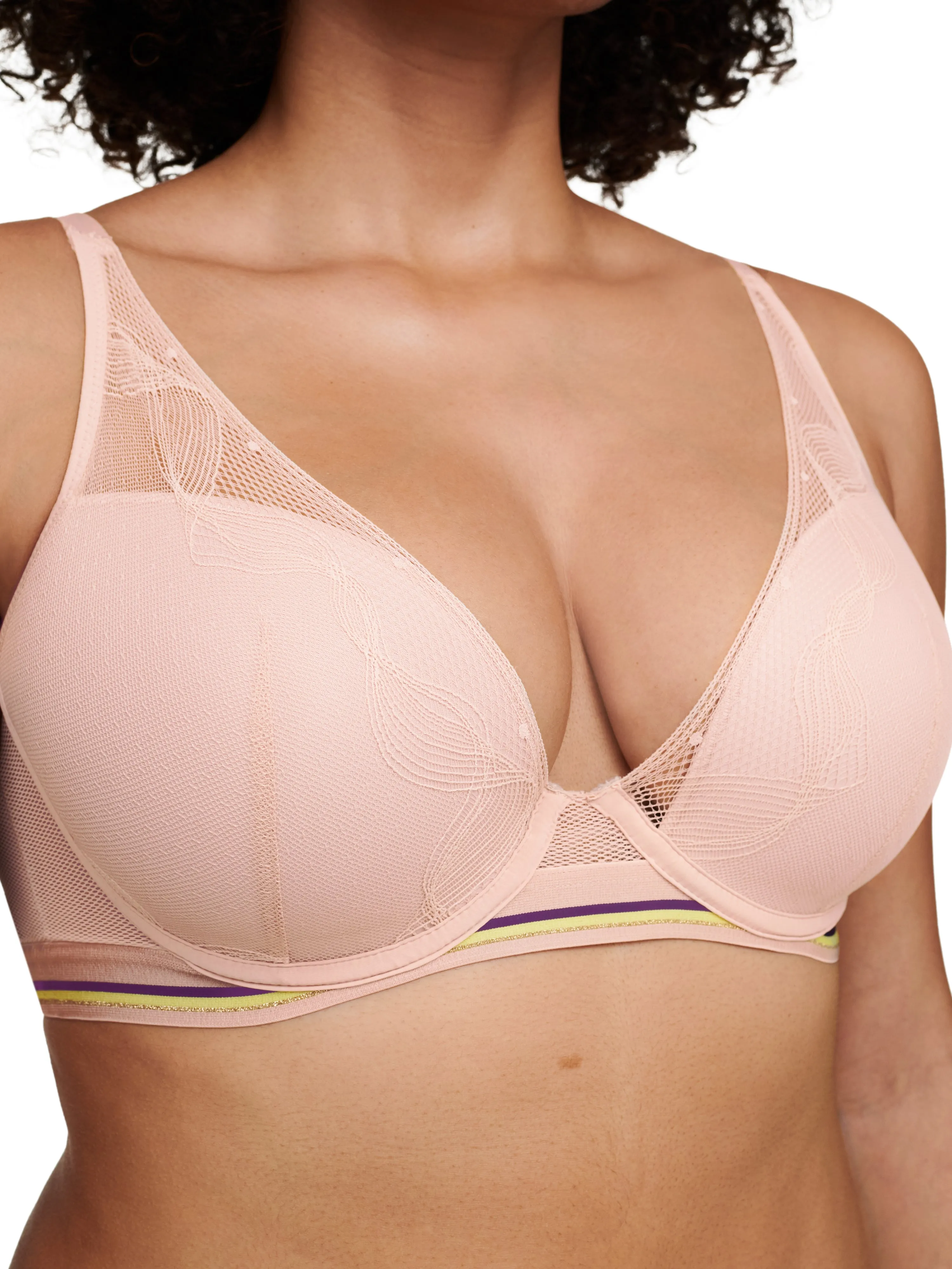 Passionata - Paola Plunge T Shirt Bra | Soft Pink