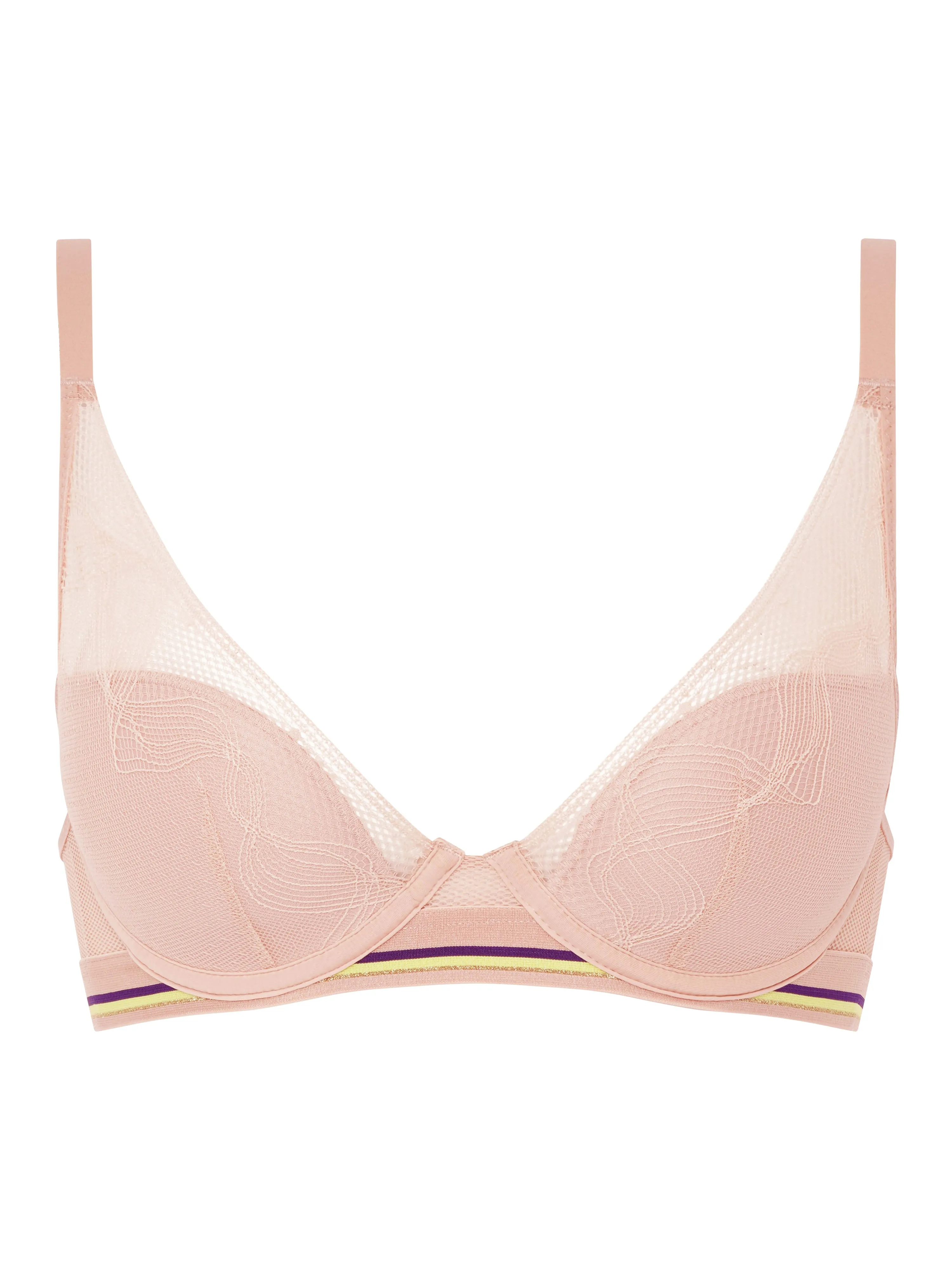 Passionata - Paola Plunge T Shirt Bra | Soft Pink