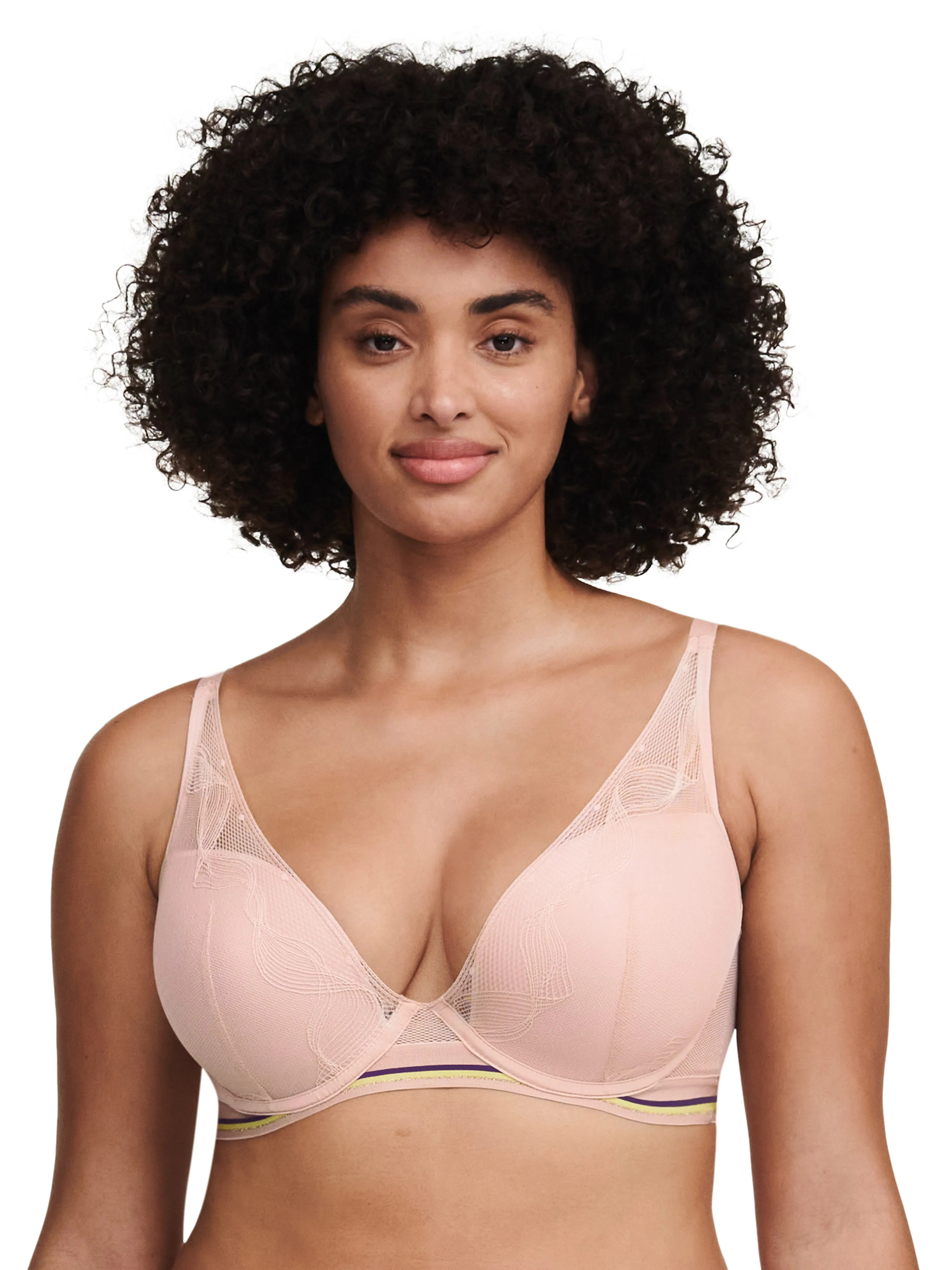 Passionata - Paola Plunge T Shirt Bra | Soft Pink
