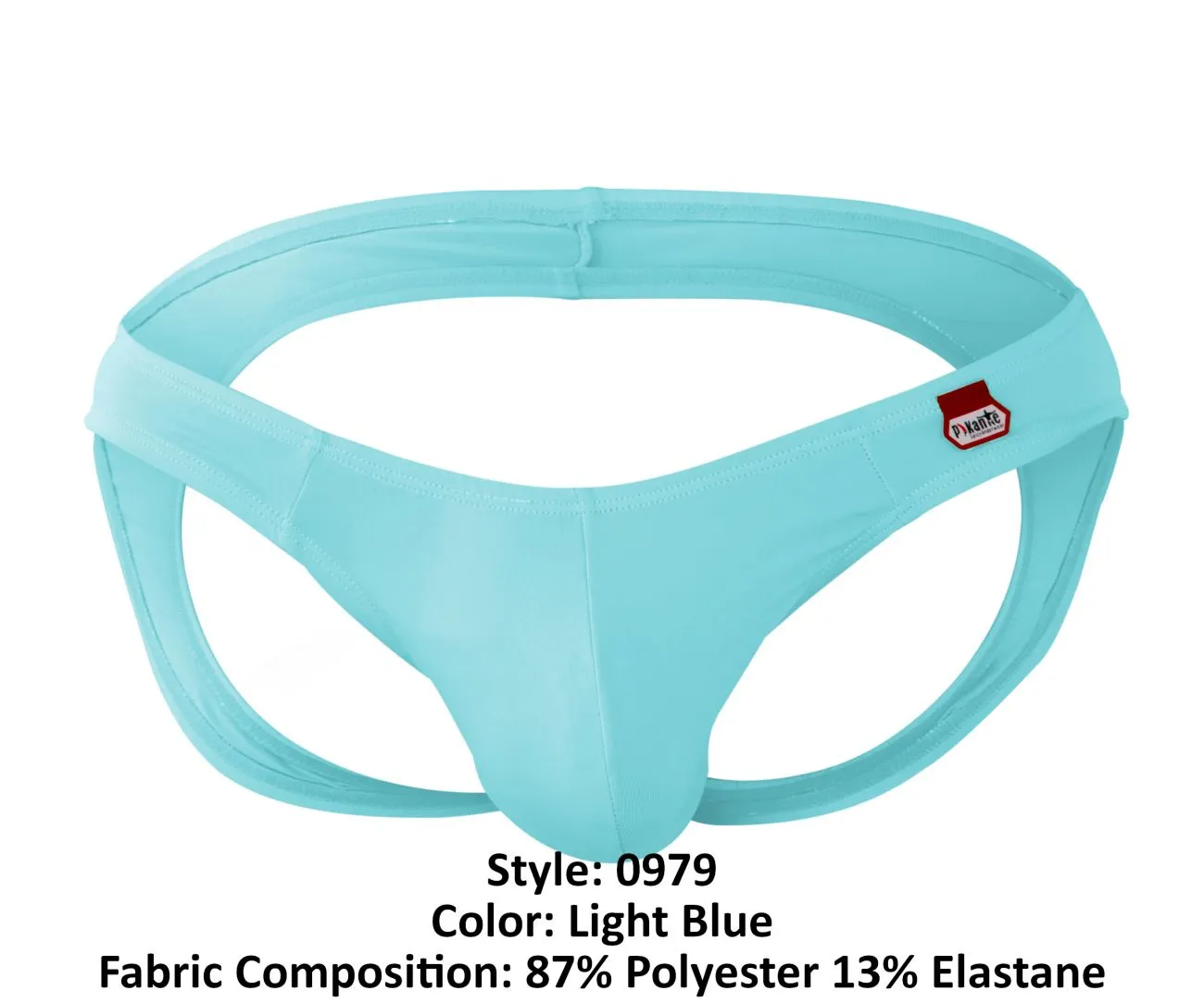 Pikante 0979 Angola Jockstrap Light Blue