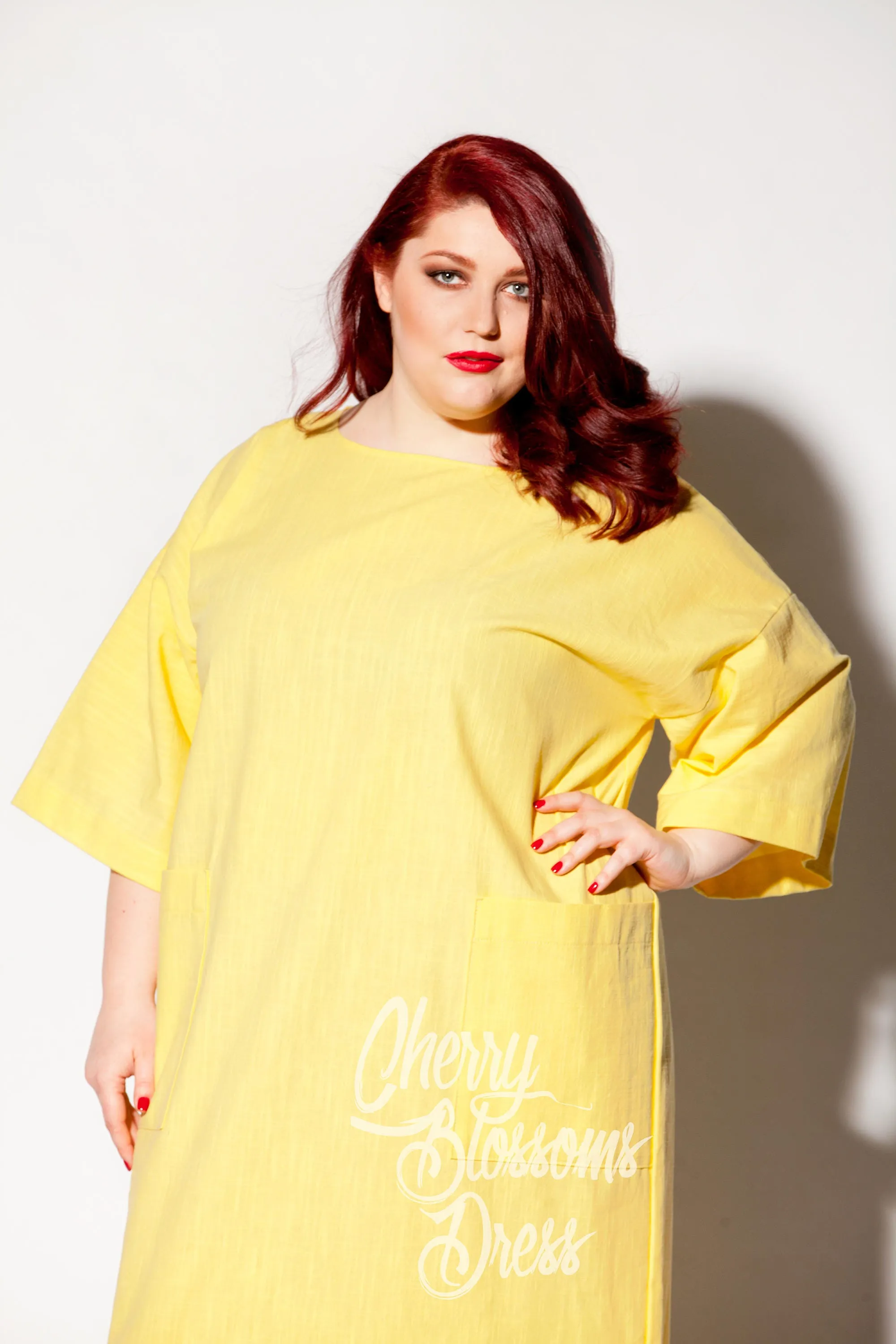 Plus Size Linen Dress, Yellow Linen Dress, Linen Clothing, Linen Kaftan Dress, Plus Size Clothing, Boho Dress, Loose Maxi Dress, Beach