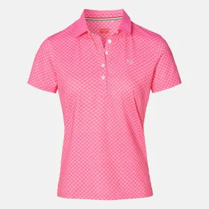 Polo Chiara - Knockout Pink/White