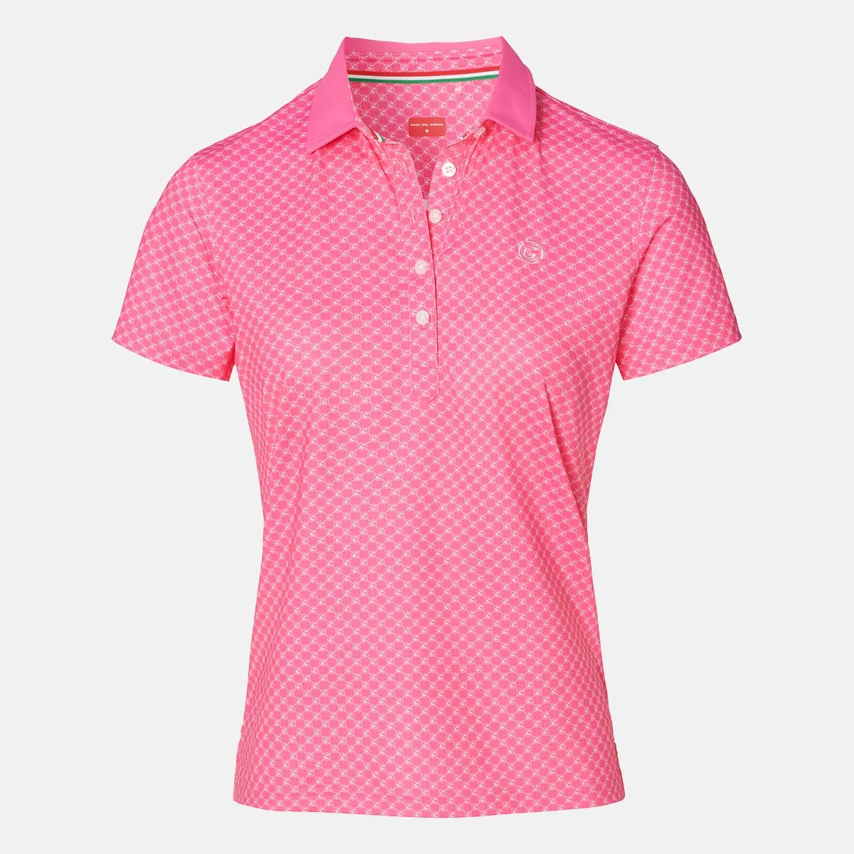 Polo Chiara - Knockout Pink/White