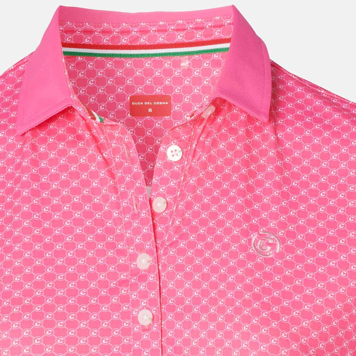 Polo Chiara - Knockout Pink/White
