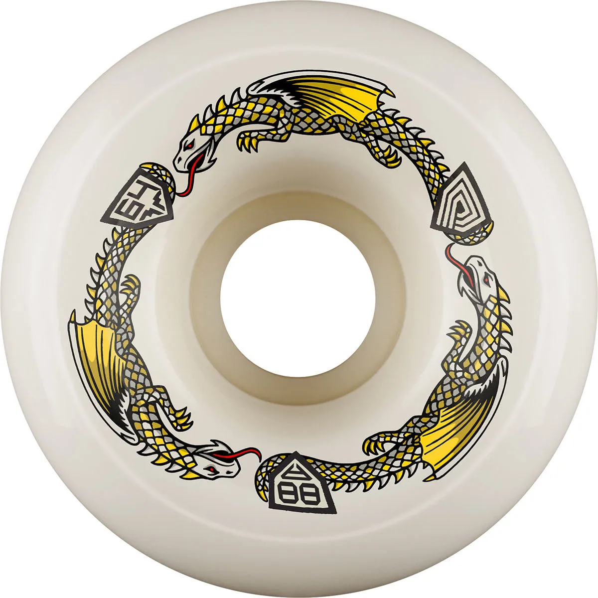 Powell Peralta - Dragon Formula 64MM X 40MM 88A Skateboard Wheels