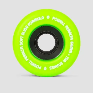Powell Peralta Snakes 75A SSF Skateboard Wheels Green 66mm
