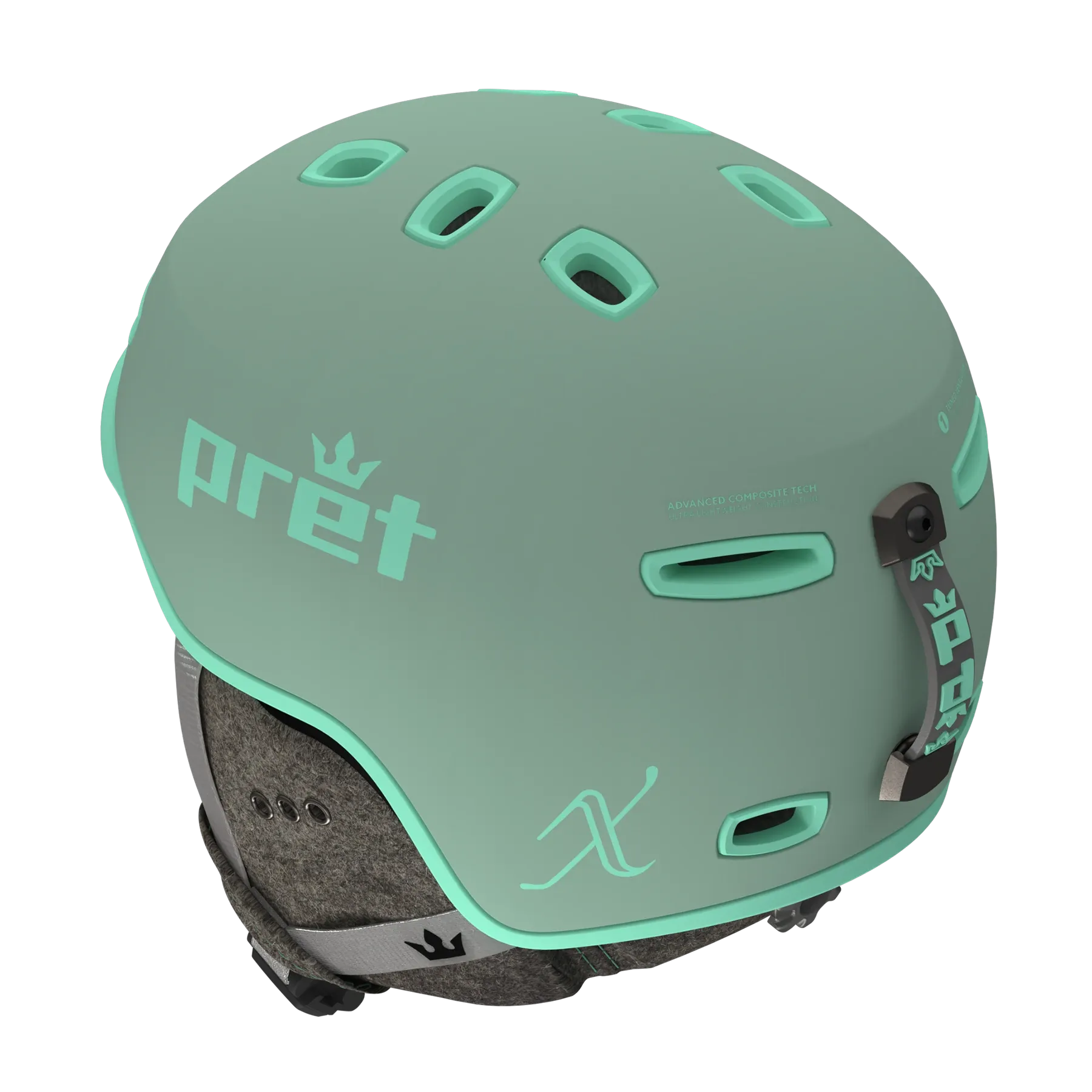 Pret Lyric X2 Womens Helmet 2025 Teal