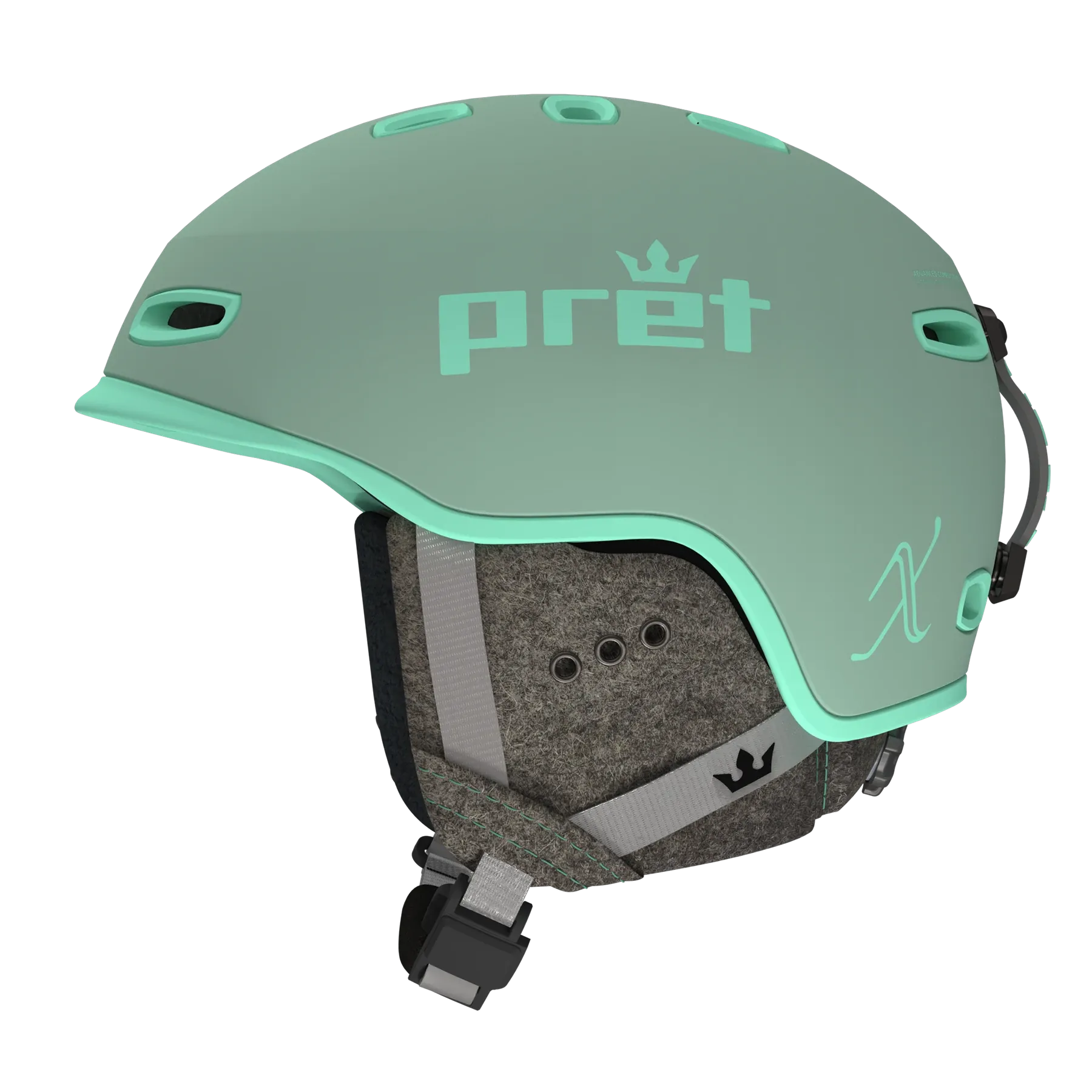 Pret Lyric X2 Womens Helmet 2025 Teal
