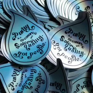Purity Droplet • Sticker