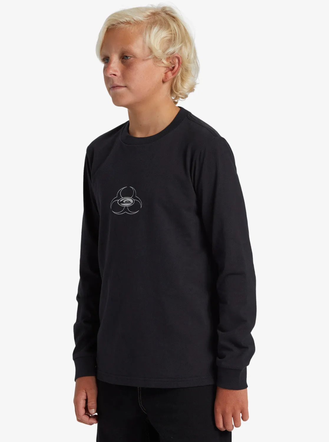 Quiksilver Bio Hazard Boys LS Tee - Black
